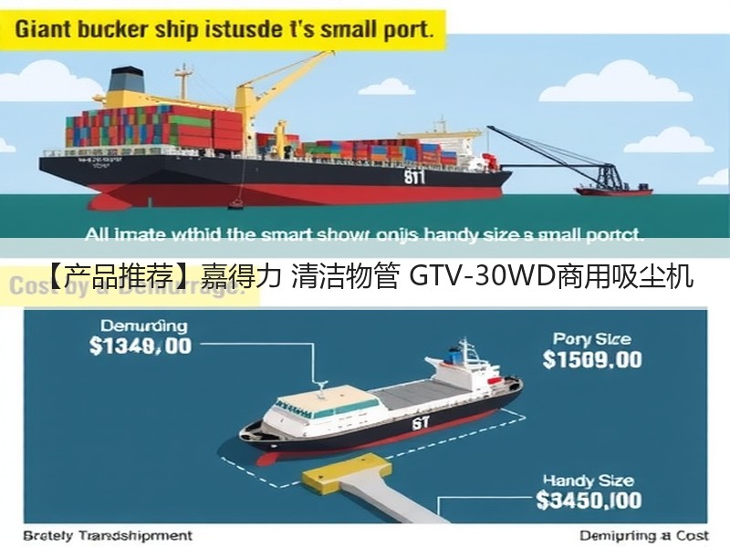 【产品推荐】嘉得力 清洁物管 GTV-30WD商用吸尘机