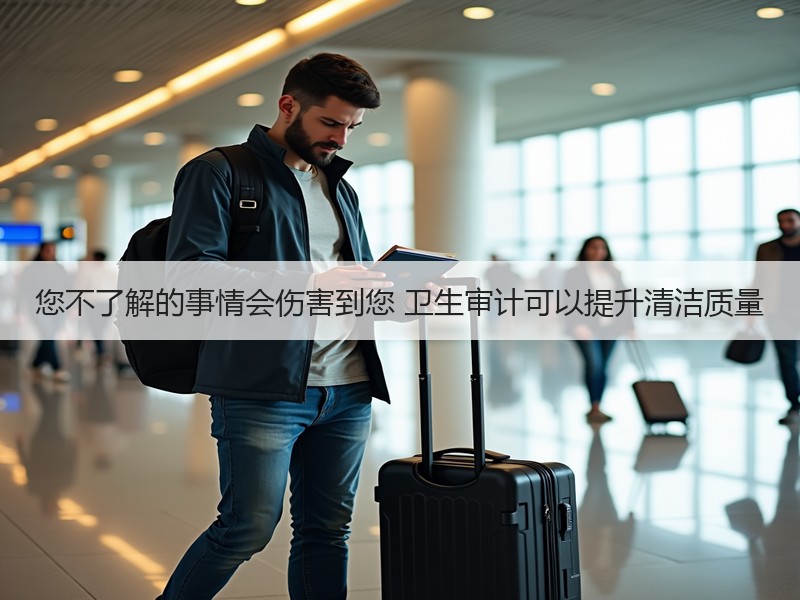 您不了解的事情会伤害到您 卫生审计可以提升清洁质量