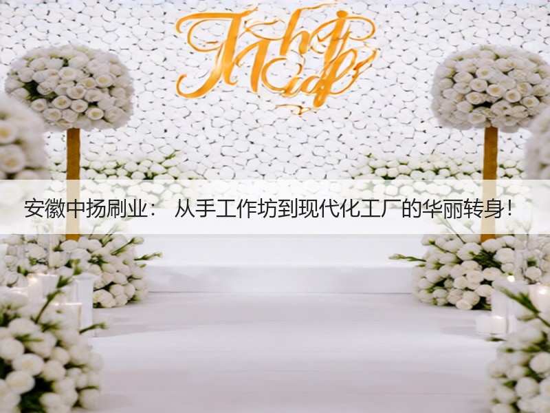 安徽中扬刷业： 从手工作坊到现代化工厂的华丽转身！