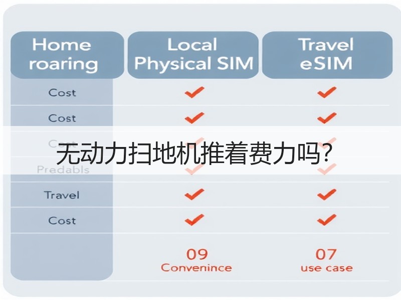 无动力扫地机推着费力吗？