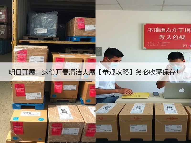 明日开展！这份开春清洁大展【参观攻略】务必收藏保存！
