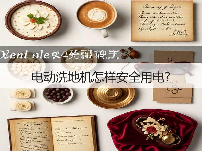 电动洗地机怎样安全用电?