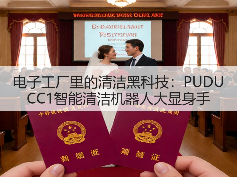 电子工厂里的清洁黑科技：PUDU CC1智能清洁机器人大显身手