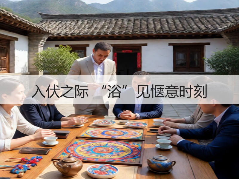 入伏之际 “浴”见惬意时刻