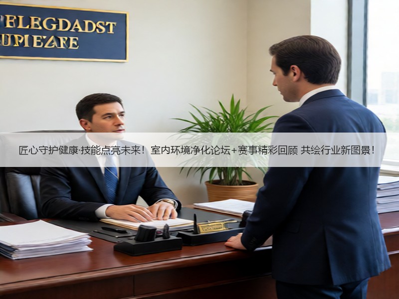 匠心守护健康·技能点亮未来！室内环境净化论坛+赛事精彩回顾 共绘行业新图景！