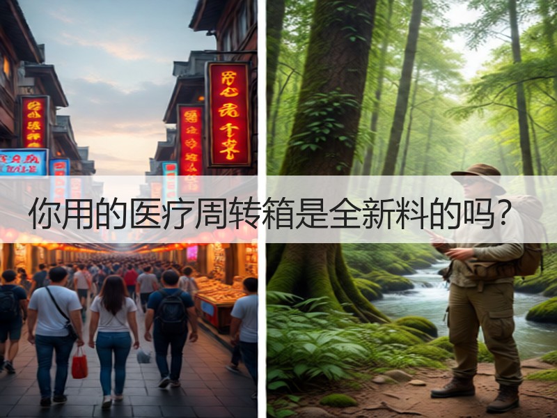 你用的医疗周转箱是全新料的吗？