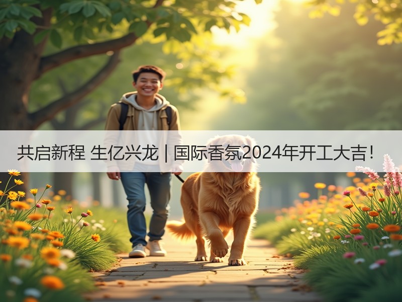 共启新程 生亿兴龙 | 国际香氛2024年开工大吉！