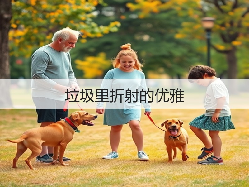 垃圾里折射的优雅