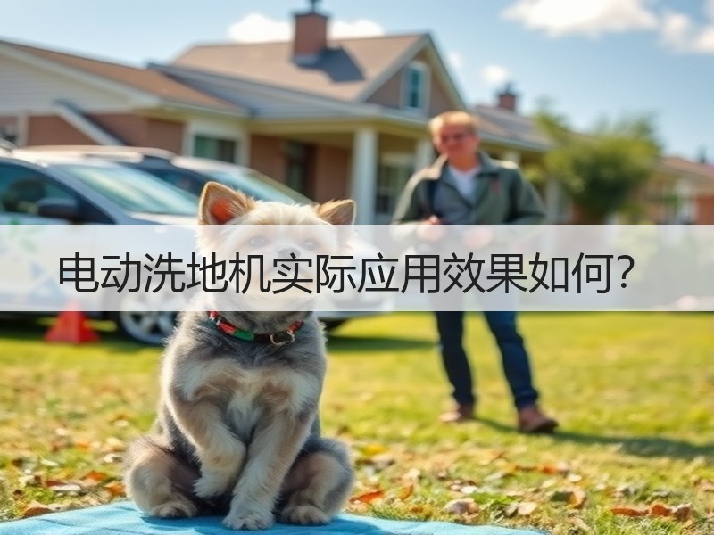 电动洗地机实际应用效果如何？