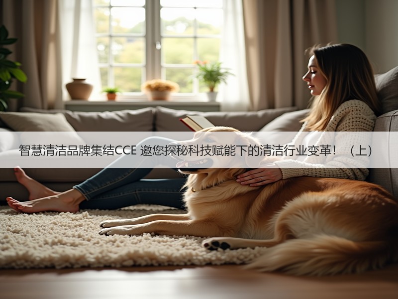 智慧清洁品牌集结CCE 邀您探秘科技赋能下的清洁行业变革！（上）