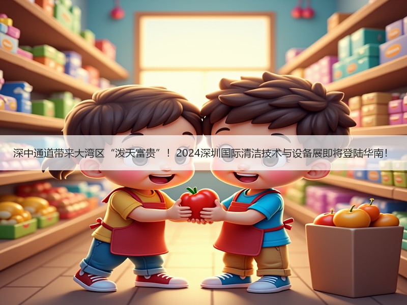深中通道带来大湾区“泼天富贵”！2024深圳国际清洁技术与设备展即将登陆华南！
