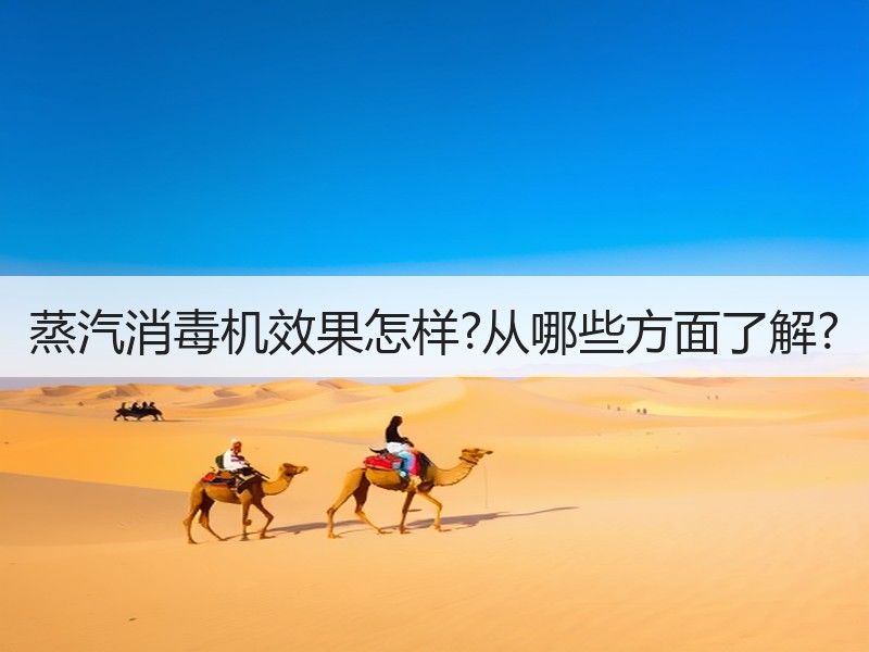 蒸汽消毒机效果怎样?从哪些方面了解?