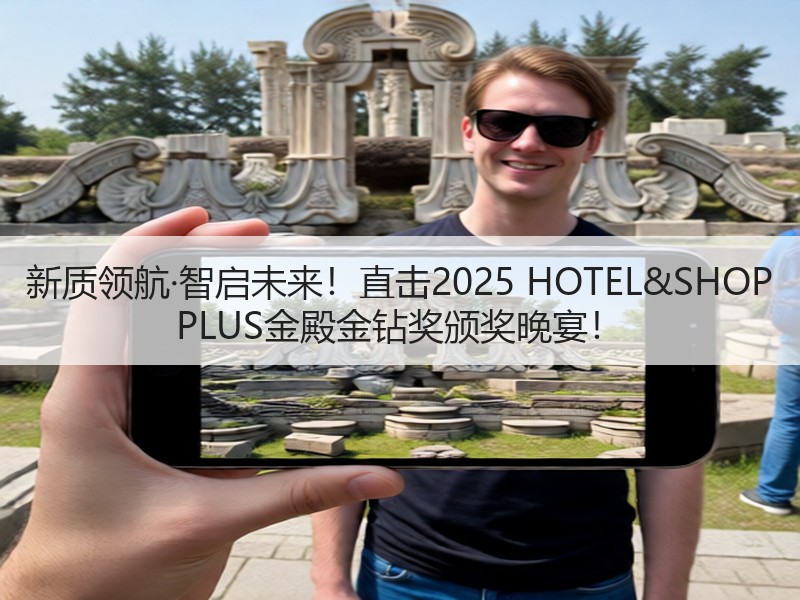 新质领航·智启未来！直击2025 HOTEL&SHOP PLUS金殿金钻奖颁奖晚宴！