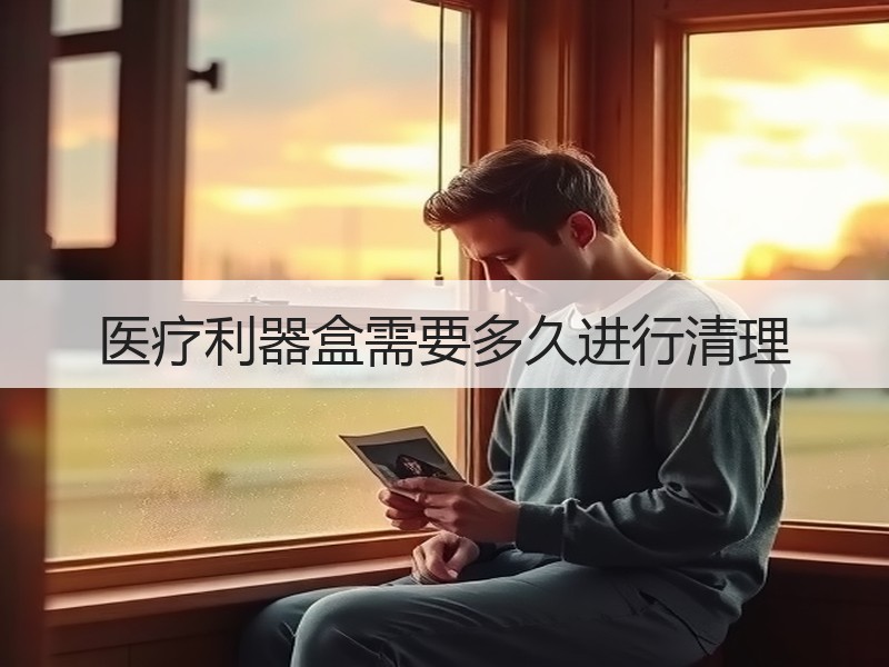医疗利器盒需要多久进行清理