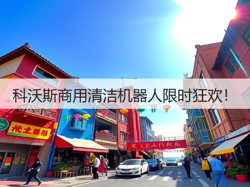 科沃斯商用清洁机器人限时狂欢！