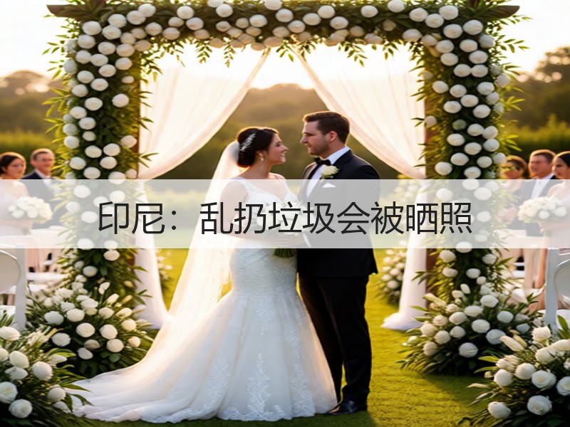 印尼：乱扔垃圾会被晒照