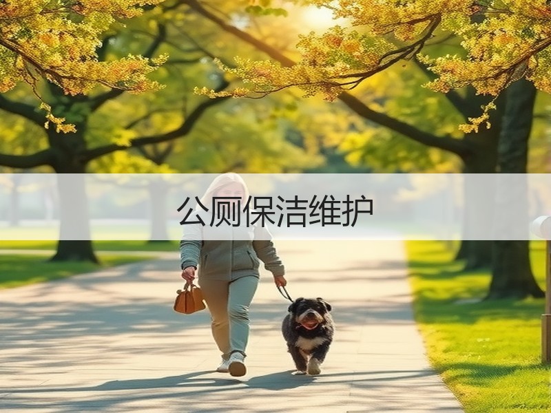 公厕保洁维护